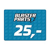 Blasterparts Gavekort 25,- €