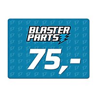 Blasterparts Gavekort 75,- €