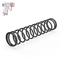 Blasterparts - Tuning Spring compatible with Nerf N-Strike Elite [XD] Triad EX-3