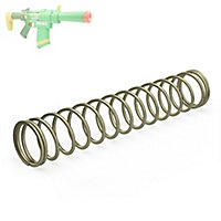 Blasterparts - Tuning spring suitable for NERF - Fortnite SMG Zesty