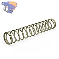 Blasterparts - Tuning Spring Tactical Range compatible with NERF - N-Strike Elite Shellstrike DS-6