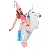 Cavalier licorne Déguisement gonflable