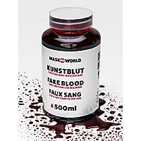 Flacone di sangue finto 500 ml - sangue da film