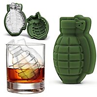 Hand grenade silicone mould for ice cubes and for baking 9 cm