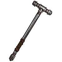 Martello da combattimento - tubo d'acciaio, 65 cm, arma Larp