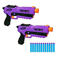 NERF - Fortnite DP-E (Dual Pistols) Dart Blaster 2er-Pack