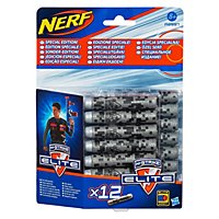 NERF - N-Strike Elite Grey Camouflage Special Edition Clip System Darts 12 Pk