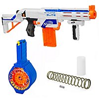 NERF Retaliator, Incluye Blasterparts - Mega-Pack De Tuning Con Muelle De Tuning Y Tambor