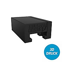 Blasterparts - Nerf Tactical Rail Adapter - smooth (black)
