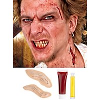 Rage Wunden Latexapplikation