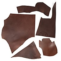 Scampoli di pelle per armature - marrone