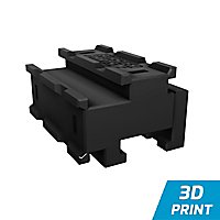 Blasterparts - Doppelter Nerf Tactical-Rail Adapter