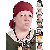 Tørklæde - Pirat af bomuld, 1x1m