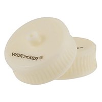 Worker - Getande Concave Flywheels Van Kunststof (Rice White)