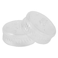Worker - Schuin Getande Concave Flywheels Van Kunststof (Transparant)