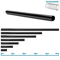 Worker - Threaded Barrel Tube - black