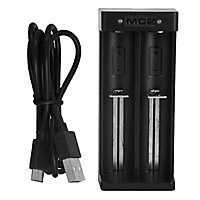 Xtar MC2 Charger with USB plug for recharchable LiIon batteries
