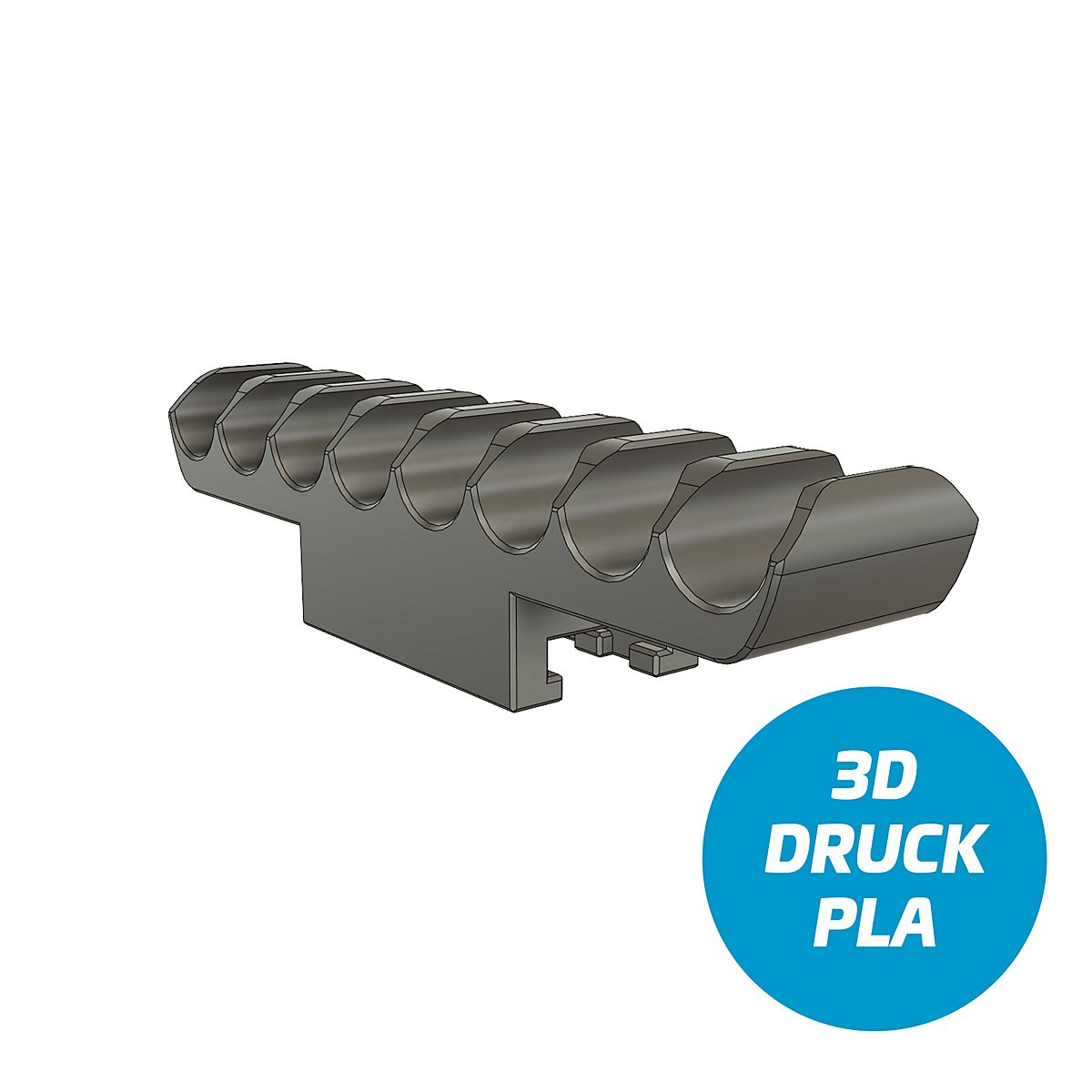 Blasterparts Nerf 8 Dart Holder Solid (black)