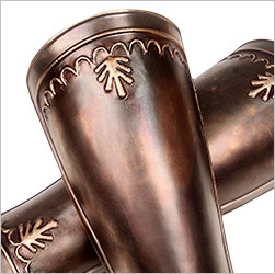 Greaves and leg guards made of carbon steel, brass, and bronze – metal pieces of armor in many historically accurate styles or official movie replicas! Quick delivery!
