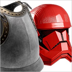 Whether for LARP or the next Star Wars con. you'll find fantasy-inspired armor or armor from movies here!