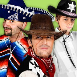 Cowboyhüte und Sombreros