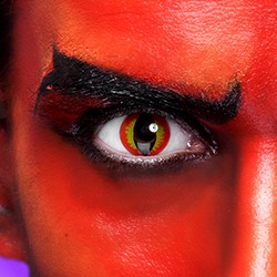 Halloween Kontaktlinsen, Halloween Kontaktlinsen mit Stärke, Farbige Bunte Motiv, Funlinsen, Kontaktlinsen, Farblinsen, Motivlinsen