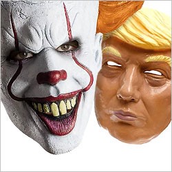 Killer Clown Maske, Horror Clown Maske, Pennywise Maske, Clown Prank Maske, Rob Zombie Maske, Payday Clown Maske, Joker Maske, Creepy Clown Maske