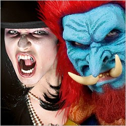 Vampire fangs: monster teeth & Halloween teeth 