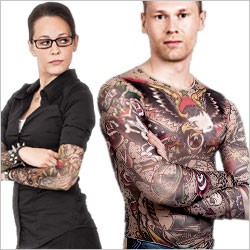 Quick, cool and painless - Tattoo skin sleeves