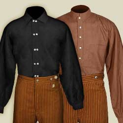old west men's clothing