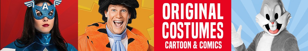 Official Cartoon & Comics Costumes Official Cartoon & Comics Costumes