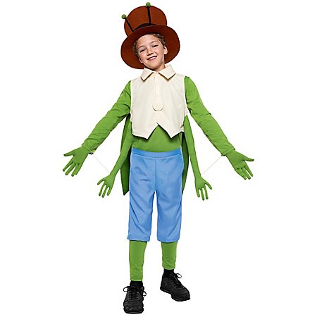Fun Shack Mittelalter-Kostüm Für Jungen – Grüne Jacke, Braune Hose, Hut, Größe 4-6 Jahre