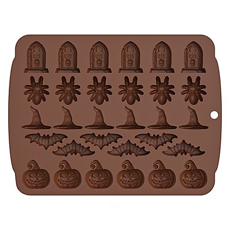 Halloween Silikonformen 3er Set - Kürbis & Geister Backformen Für Schokolade & Kekse