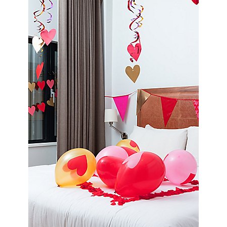 Idena Herz-Girlande – Ca. 2 M Lange Papiergirlande Für Valentinstag & Partys