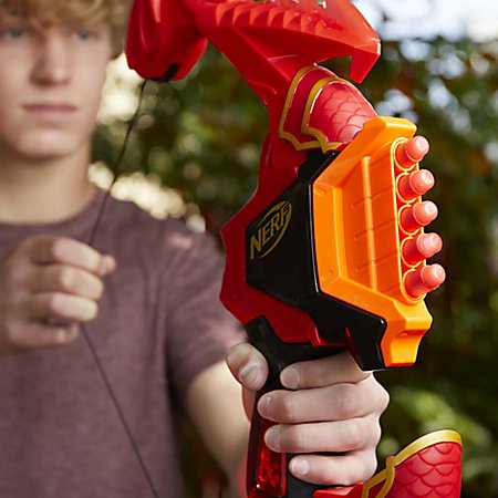 NERF - Elite Dragonpower Skyblaze Bogen - kidomio.com