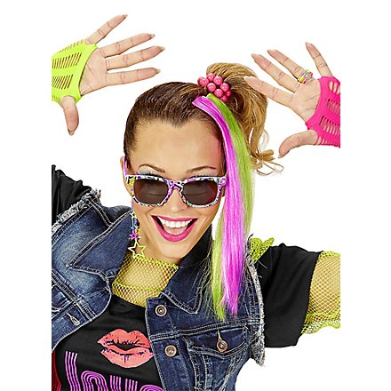 80er Neon Accessoire-Set