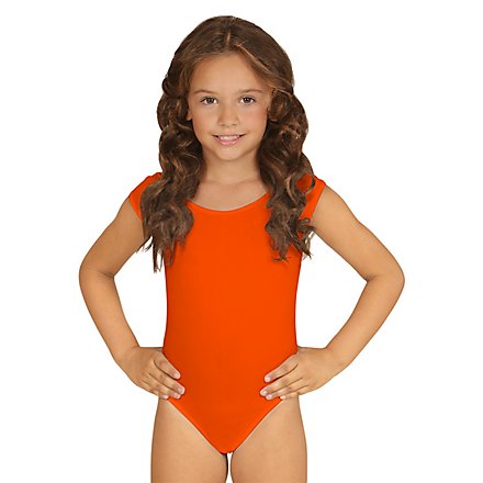 Ärmelloser Body für Kinder orange