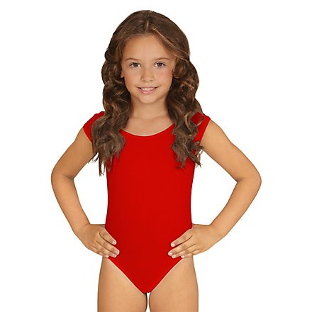 Ärmelloser Body für Kinder rot
