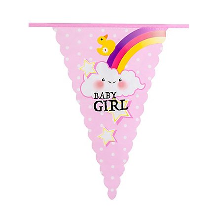 Baby Girl pennant chain 6 metres