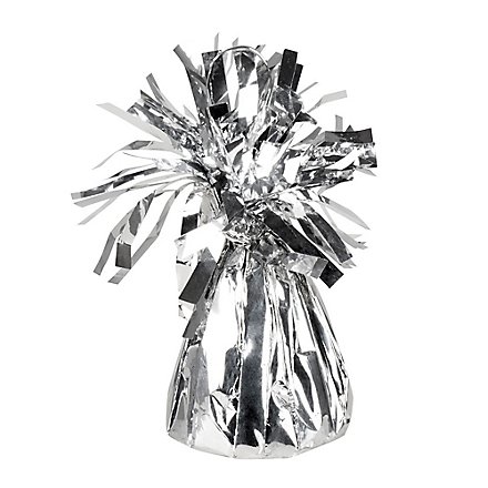 Balloon weight for foil balloons silver