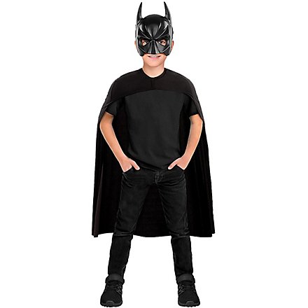 Batman Maske und Umhang für Kinder