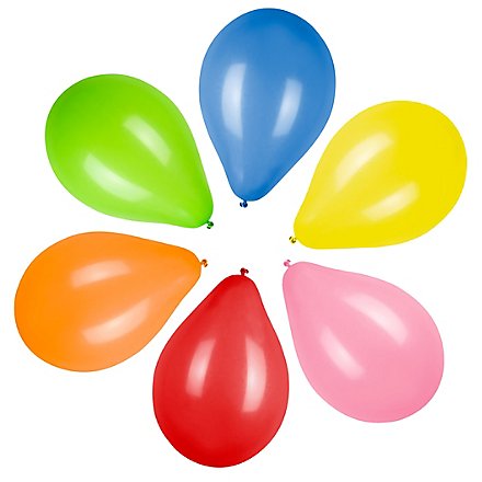 Bunte Luftballons 100 Stück