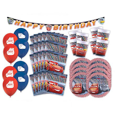 Cars III – Partybox, 45-teilig