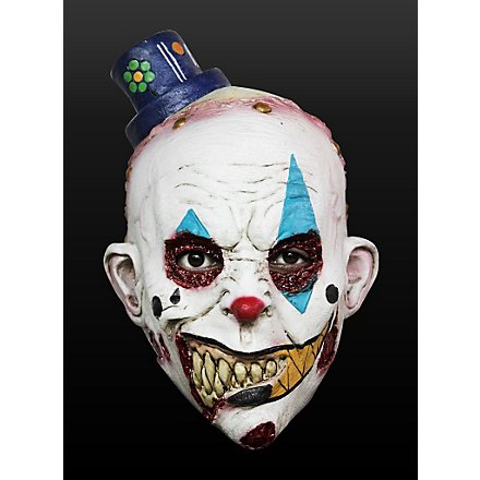 Clown Grinsekopf Kindermaske aus Latex - kidomio.com