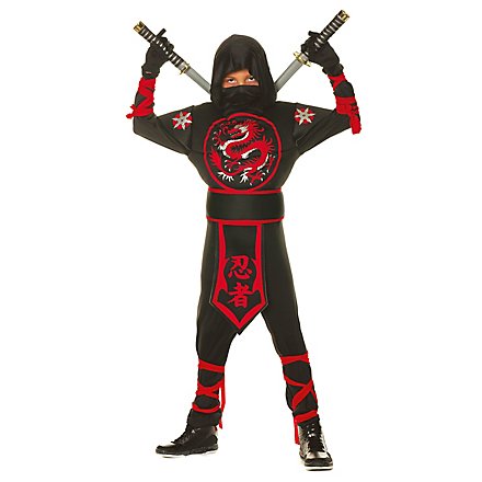 Drachen Ninja Kostüm für Kinder