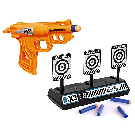Elektronische Klappziele mit  Nerf Snapfire