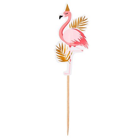 Flamingo Cocktail skewers 12 pieces