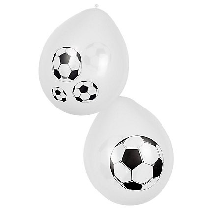 Fußball Luftballons 6 Stück