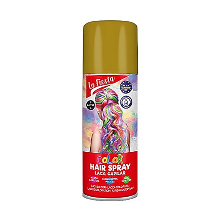 Glitterhaarspray Gold 