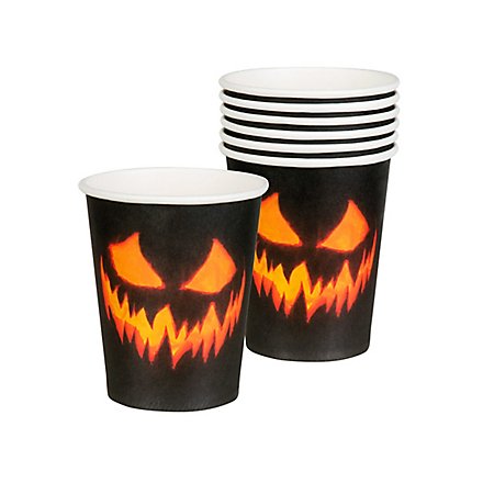 Halloween paper cups 6 pieces